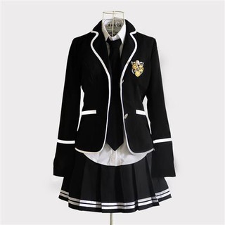 超ins服装城 特惠臺灣英倫風學院風校服套裝韓國中學jk制服女子中學生高中班服秋季套裝 蝦皮購物