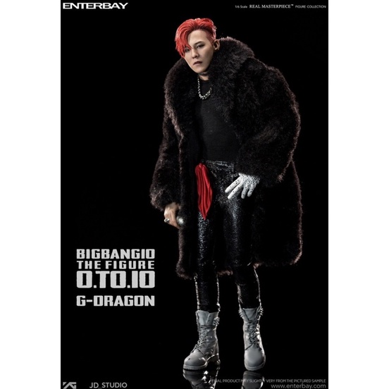 * G-GRAGON 權志龍 * BIGBANG ENTERBAY JDSTUDIO 限量十週年紀念人偶公仔模型！！
