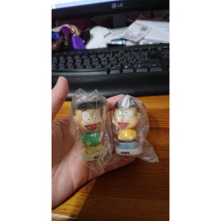 公仔 7-11 哆啦A夢 Q版 搖頭 公仔 大雄 小夫 小叮噹 可愛 全新 現貨 裝飾 景品 收藏