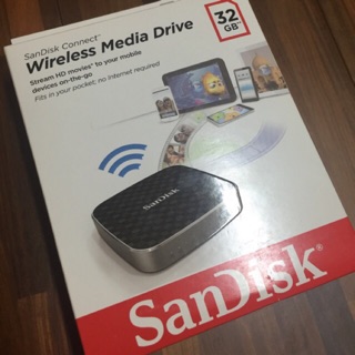 9.9成新，SanDisk Connect 無線分享儲存盒32g