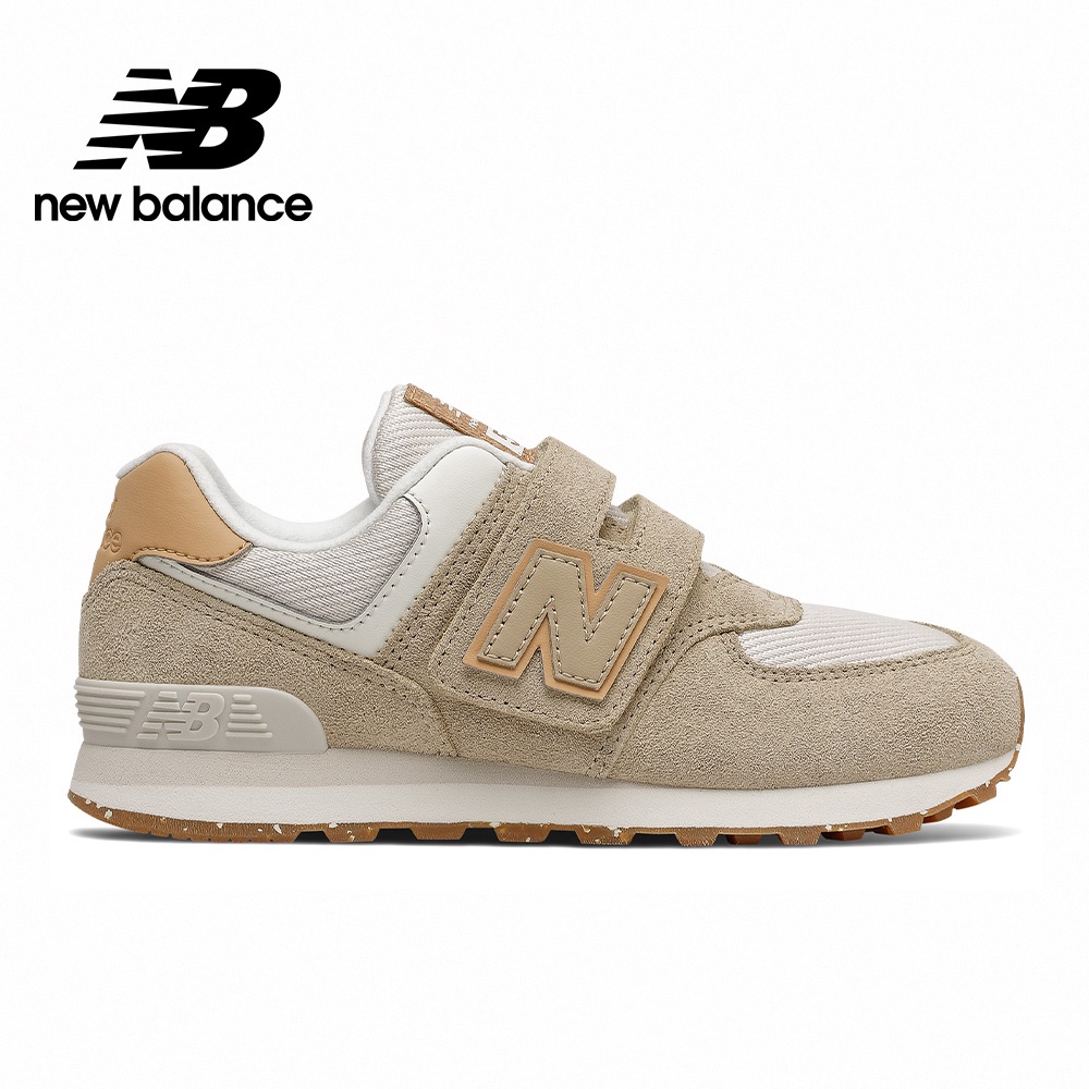 【New Balance】 NB  童鞋_中性_卡其色_PV574AA1-W楦 574