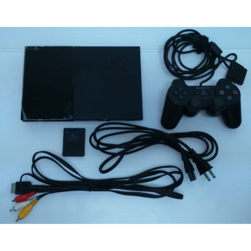 [現貨]PS2黑色薄機90007型(已改機、配件齊全)