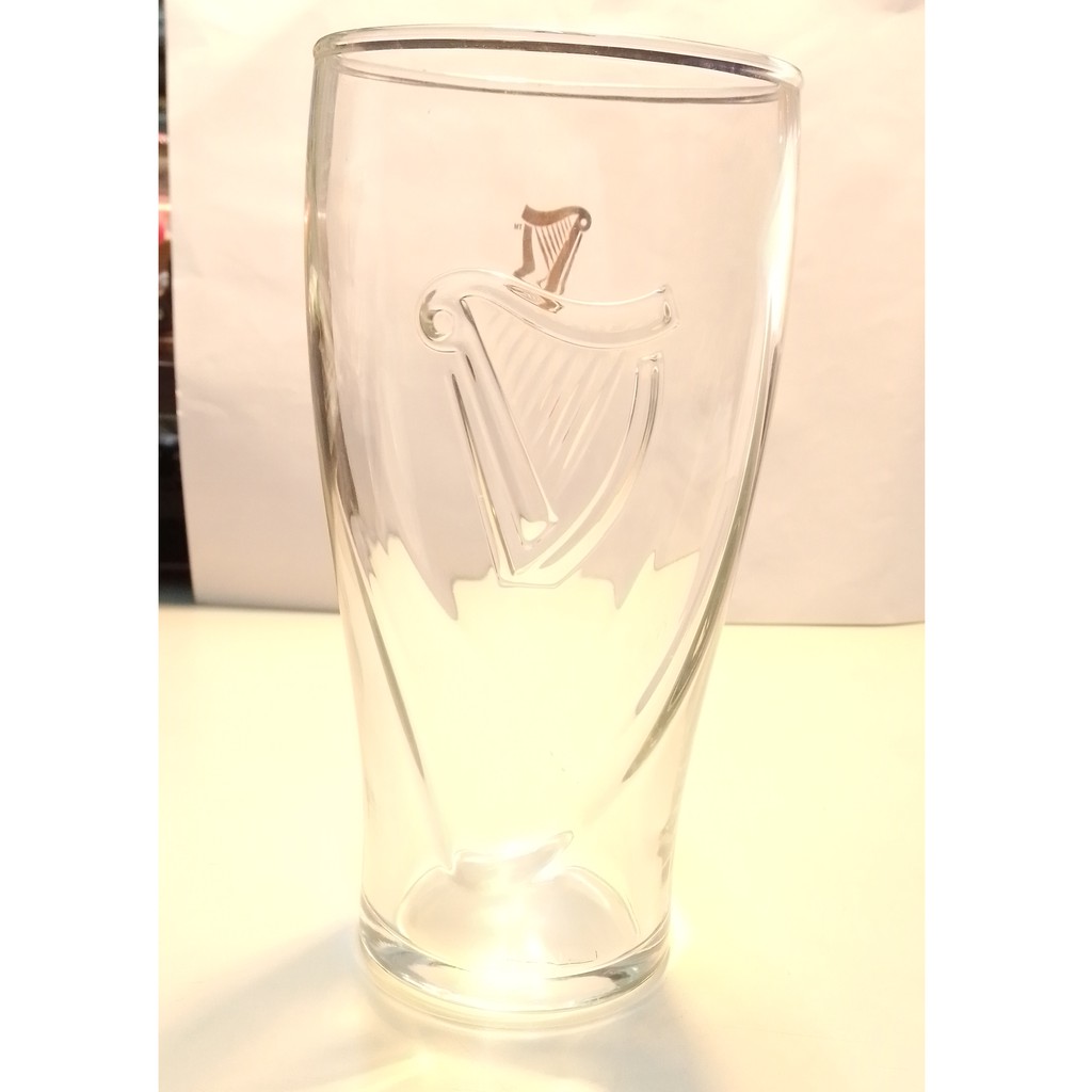 Guinness 健力士啤酒杯 玻璃啤酒杯
