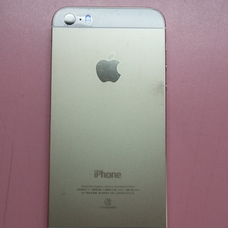 [自售二手]iphone5s 32g 金色