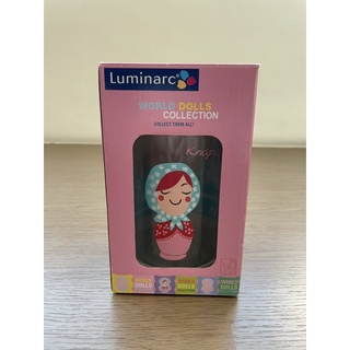 全新法國Luminarc world dolls collection 樂美雅 色彩繽紛玻璃保鮮罐 水杯 糖果罐 收納罐