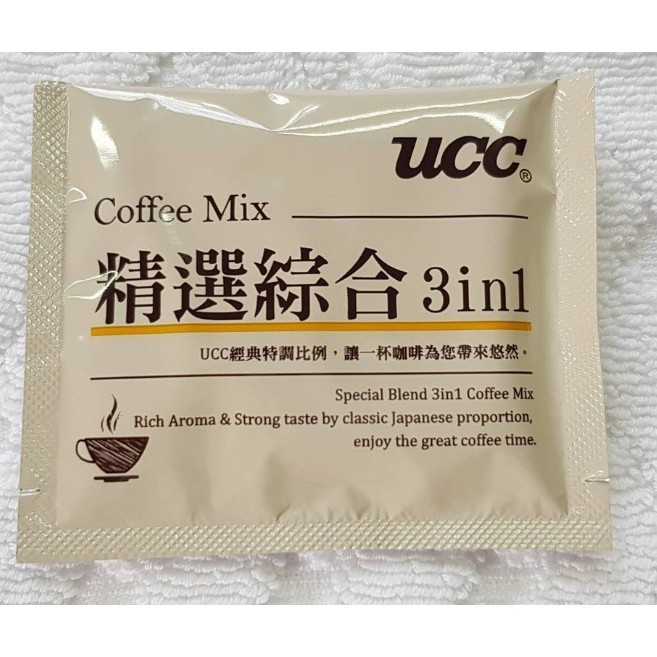 優仕UCC 精選綜合 3合1 即溶咖啡 13g 100包/盒