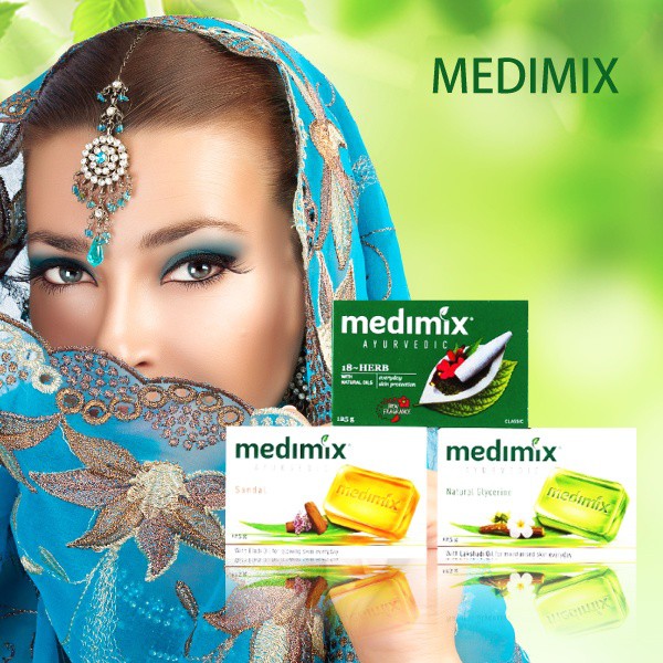 美黛詩【SAL-118】MEDIMIX 印度綠寶石皇室藥草浴 美肌皂 125g