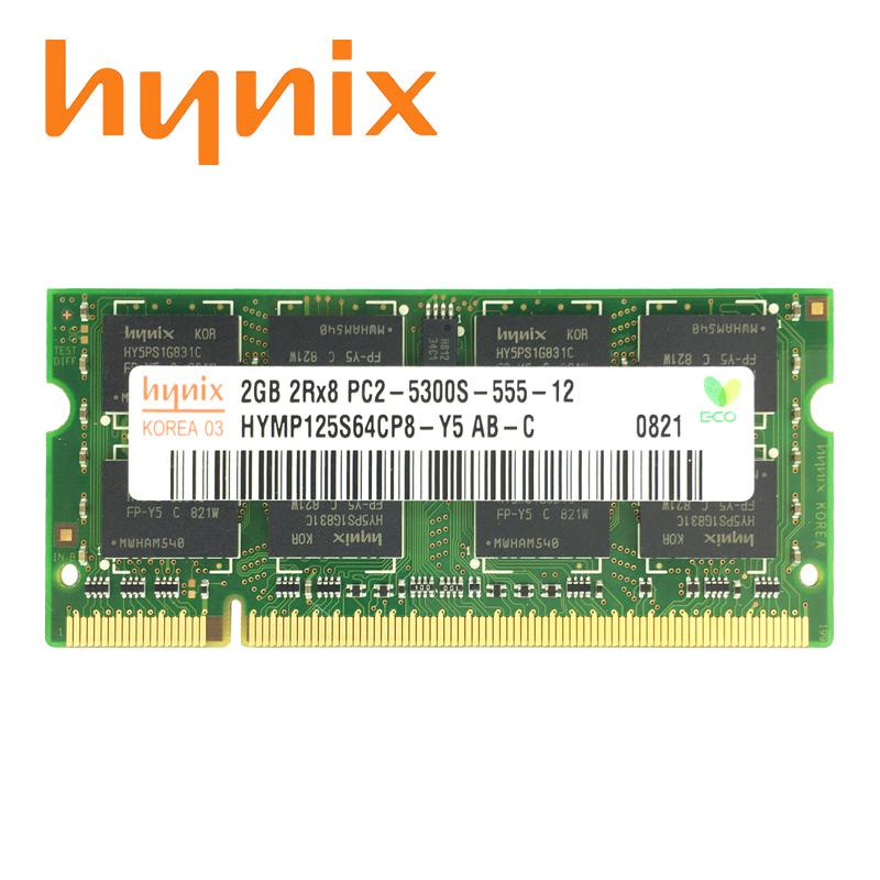 海力士 DDR2 2GB 667mhz 800mhz PIN PC 2 – 6400 筆記本內存 sodimm 電腦配件