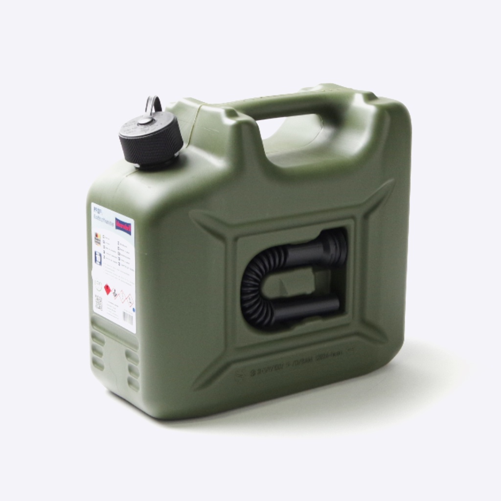 【綠色工場】Hünersdorff Fuel Can PRO-10L 油桶 儲油桶 油箱 煤油桶 酒精桶 汽油桶 德國製