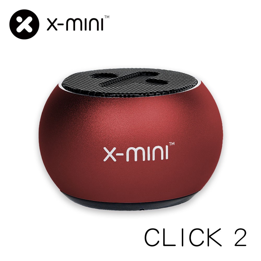 X-mini CLICK 2 迷你藍芽自拍喇叭(魅力紅)