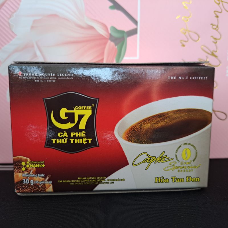 ［越南］*G7純黑咖啡*15入