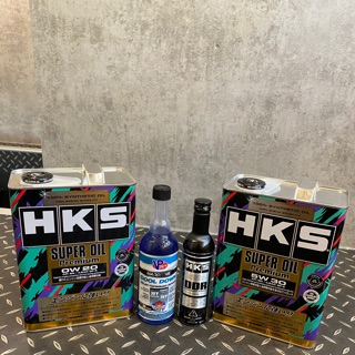 【倉田】蝦皮最低價 HKS 5W30 組合價SUPER OIL Pemium 超級盃系列