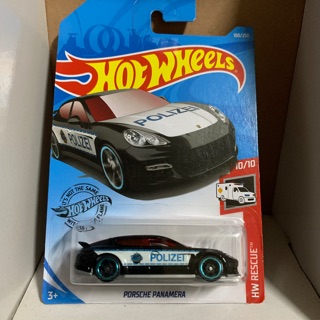 Hot wheels 風火輪小汽車 Porsche Panamera police car