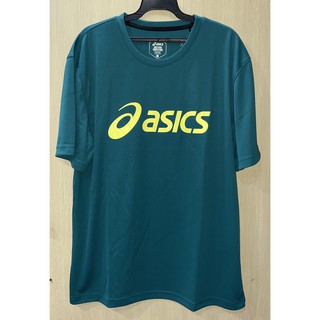asics 運動排汗T恤 運動上衣 短袖衣服 K31415-82 綠 04AA2 ☆°小荳の窩 °‧☆㊣
