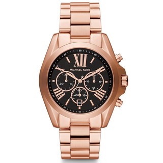 （現貨）Michael Kors 經典黑金色羅馬時尚三眼腕錶 MK5739 MK 手錶