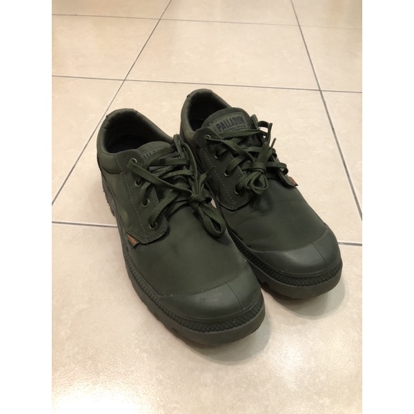 Palladium waterproof plus橘標防水矮靴（US10.5)