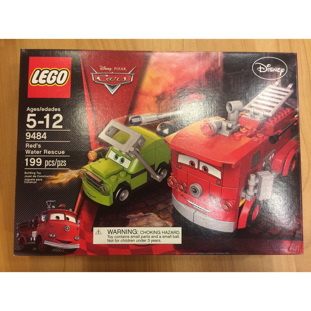LEGO 樂高 CARS2 汽車總動員2 9484 Red's Water Rescue 拆盒