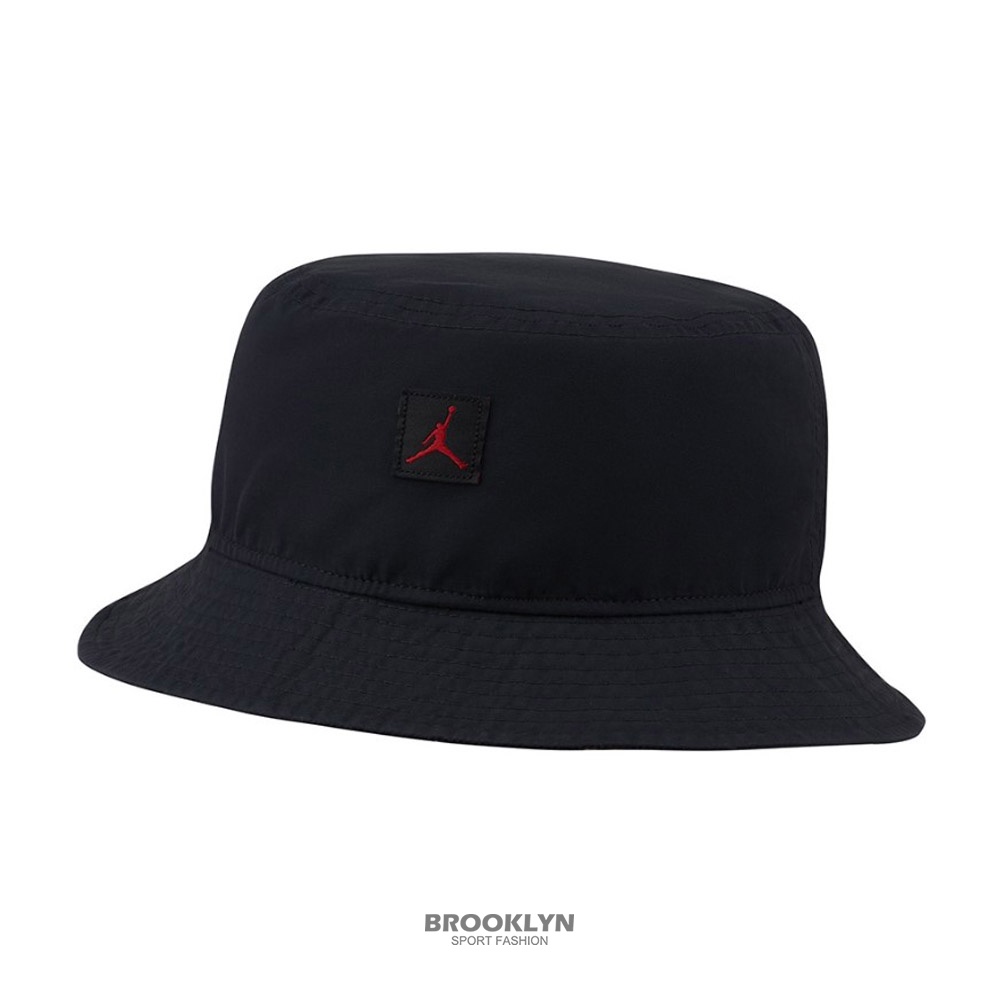 NIKE 漁夫帽 NSW BUCKET 黑紅 (布魯克林) DC3687-011