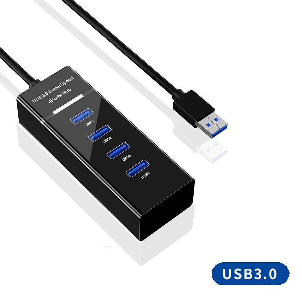 【新魅力3C】 全新 USB3.0 4埠 HUB 集線器 線長27.5cm