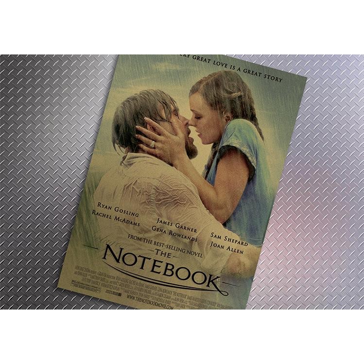 手札情緣 The Notebook 復古海報 牛皮紙海報 經典電影 奧斯卡 536