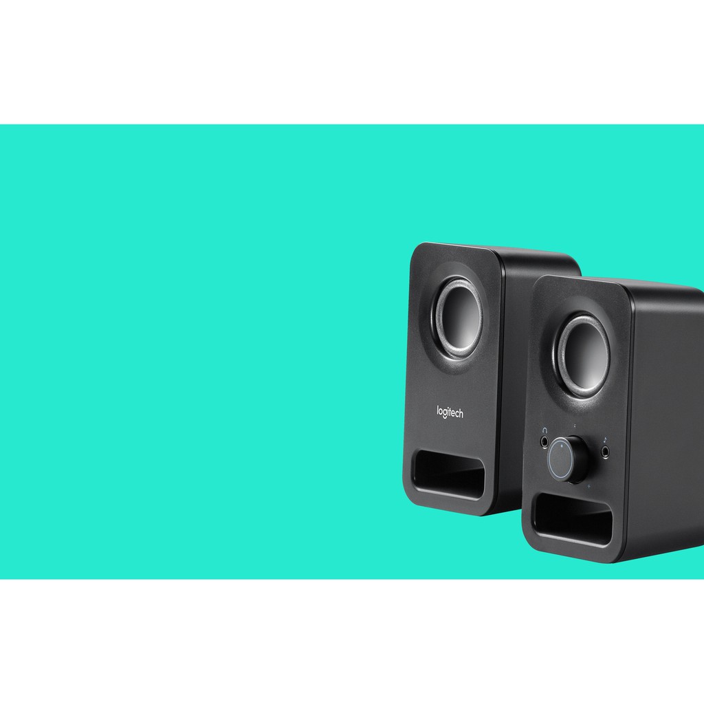Logitech 羅技 Z150 多媒體音箱  清澈音質 立體聲 耳機插孔黑色 二件式喇叭