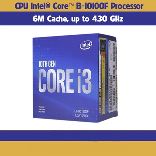 Cpu Intel Core i3 10100(3.60高達4.30GHz,6M,4核8線程)整盒進口