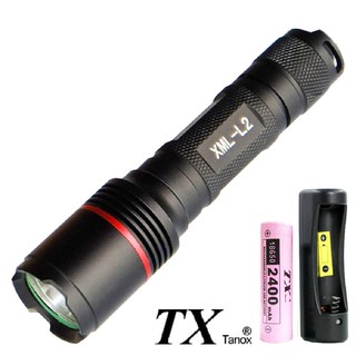 TX特林XML- L2 LED IPX7 防水強亮筆夾式手電筒(T-2018-IPX7)