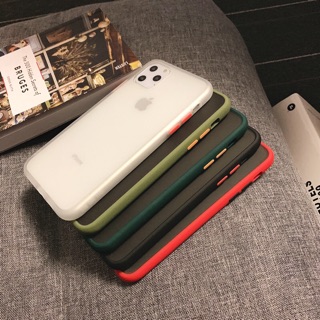 臺灣現貨iPhone11防摔磨砂霧面殼 蘋果硬殼iPhone i6 i7 i8 Plus X XS MAX XR 手機殼