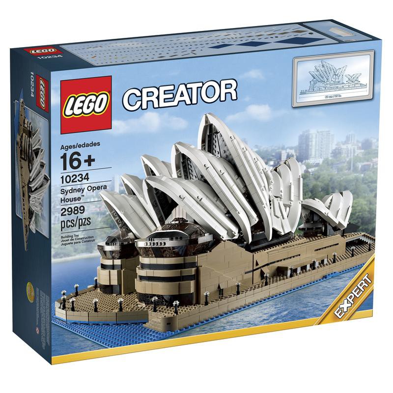 【樂GO】樂高 LEGO 10234 雪梨歌劇院 樂高世界景點 絕版盒組 樂高正版 下標前先詢問 可店取
