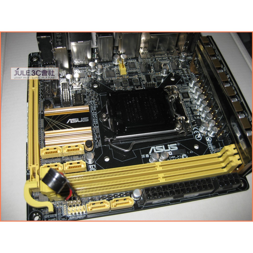 JULE 3C會社-華碩ASUS Z87I-PRO Z87/DDR3/數位電源/全新/短小精悍/ITX/1150 主機板