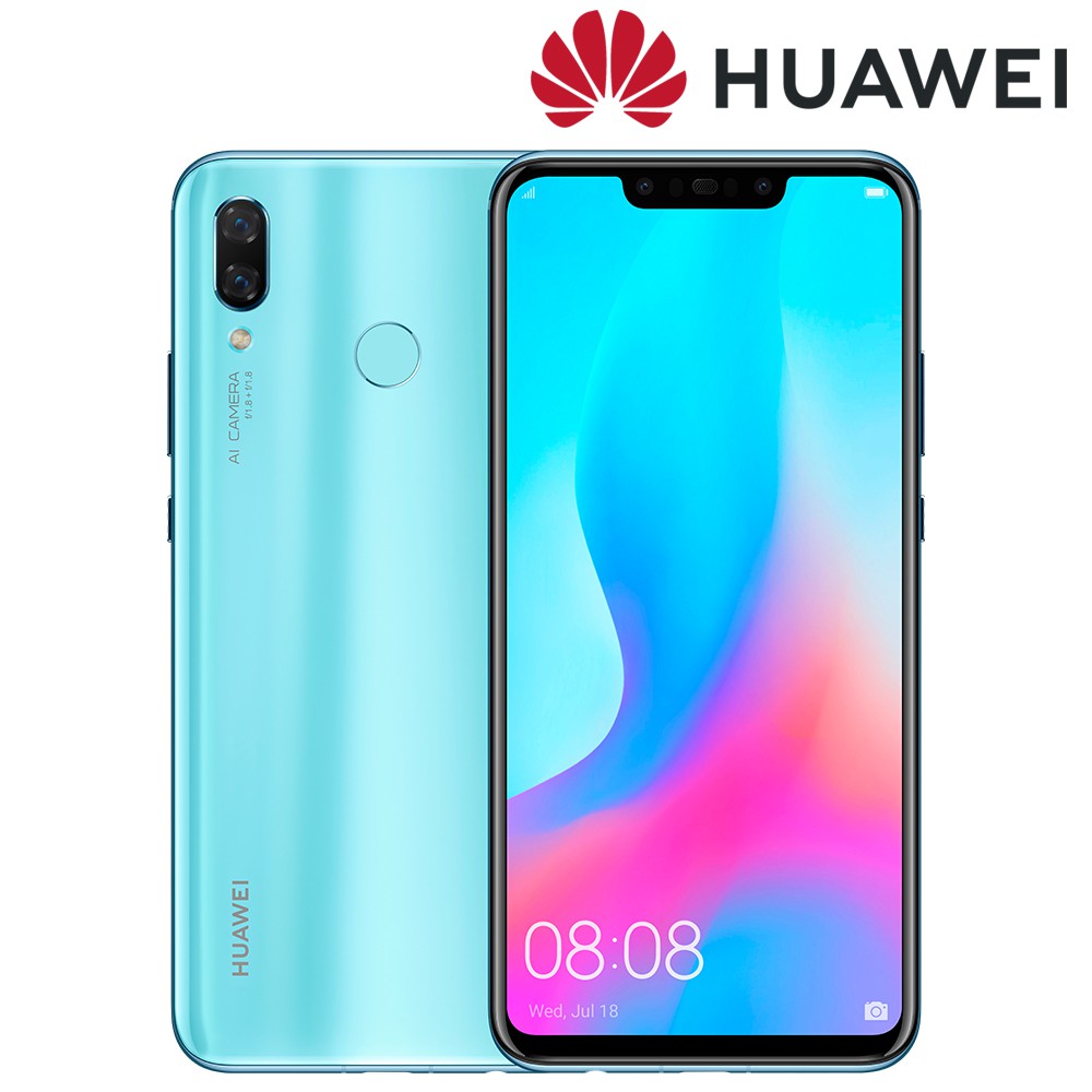 HUAWEI nova 3 6.3吋智慧型手機6G/128GB(全新保固一年)送大禮包