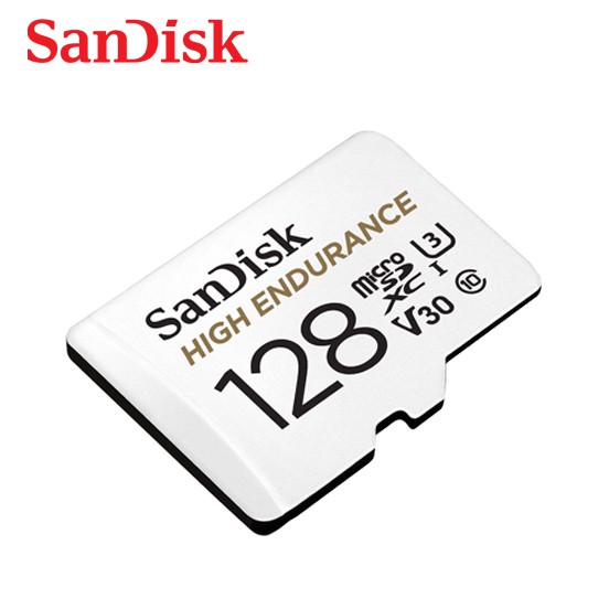 SanDisk HIGH ENDURANCE 128G 高耐用記憶卡 MicroSDXC UHS-I V30 U3 4K