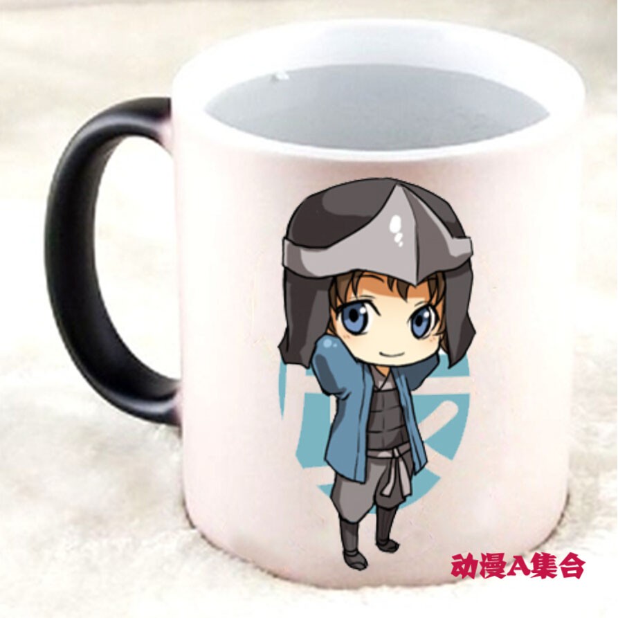 8 24 銀魂坂本龍馬變色馬克杯動漫周邊畢業個性創意男生女生生日禮物 蝦皮購物