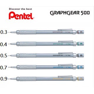 飛龍 Pentel GRAPHGEAR 500 製圖鉛筆(PG513、514、515、517、519) - 【耕嶢工坊】