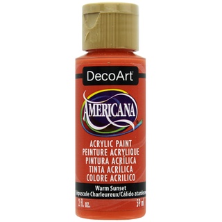 DecoArt 溫暖日落色 Warm Sunset 59 ml Americana 壓克力顏料 DA385