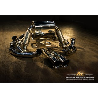 【YGAUTO】FI Lamborghini Murcielago LP640-4 中尾段閥門排氣管 全新升級 底盤
