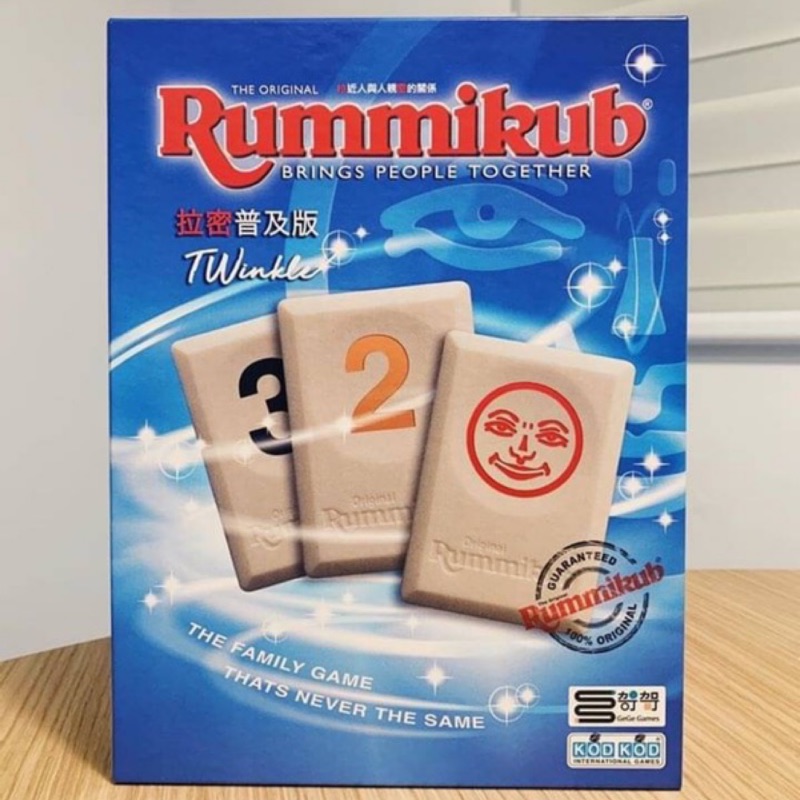《我們桌遊》GEGE哿哿 正版拉密 Rummikub XP 拉密 6人標準版&amp;攜帶版一般/小&amp;普及版