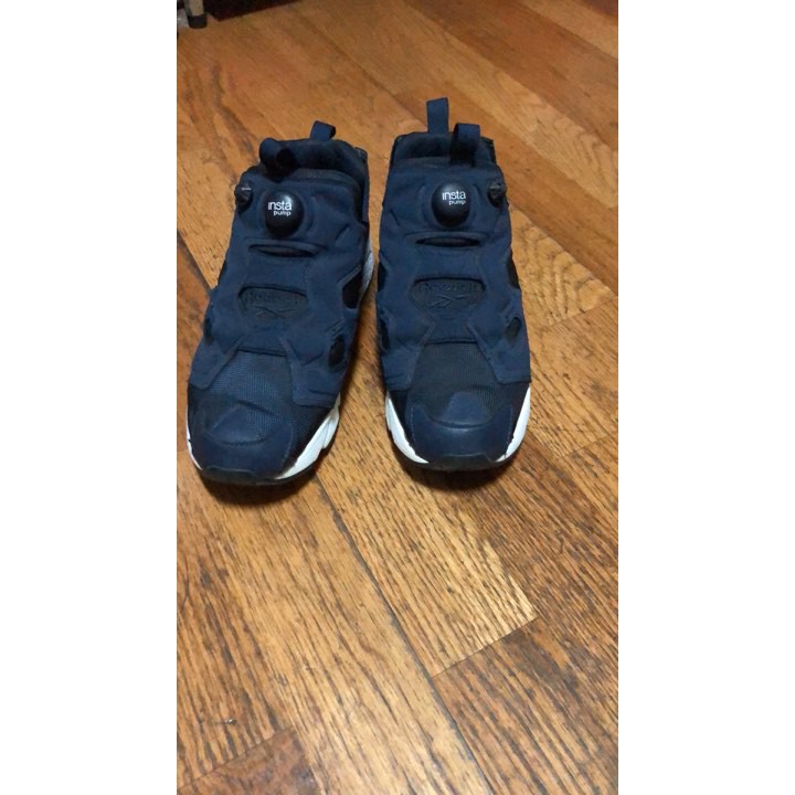 Reebok Pump 藍魂us9 鞋子運動鞋 蝦皮購物