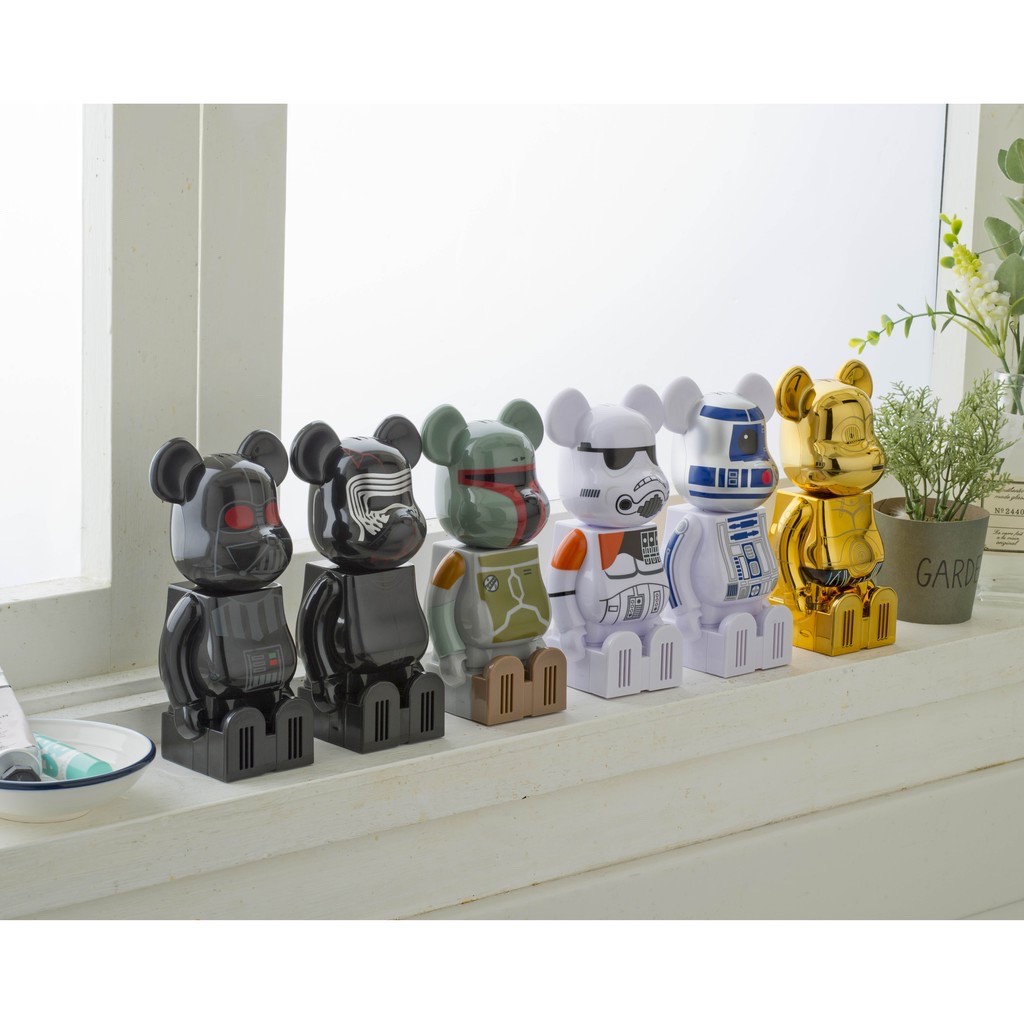 IMPACT Cleverin x BE@RBRICK Star Wars 星際大戰 庫柏力克熊 加護靈 空氣淨化