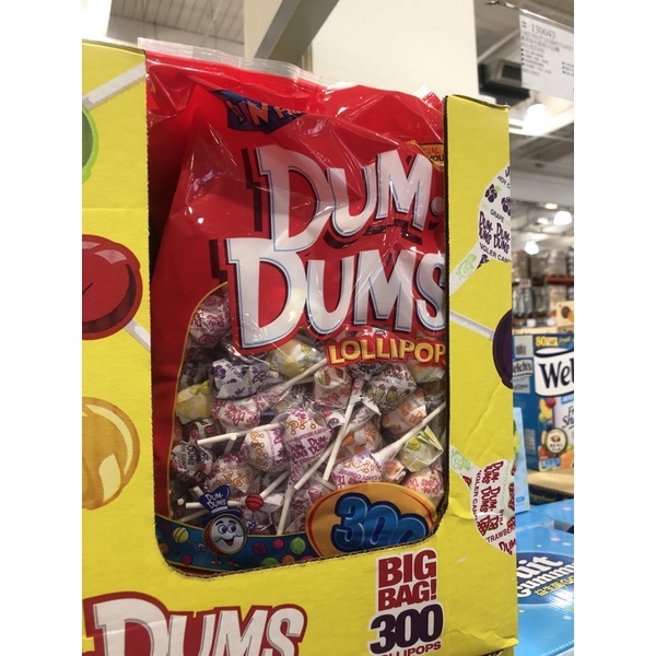 ［Costco 好市多代購］Dum dums 綜合口味立袋棒棒糖