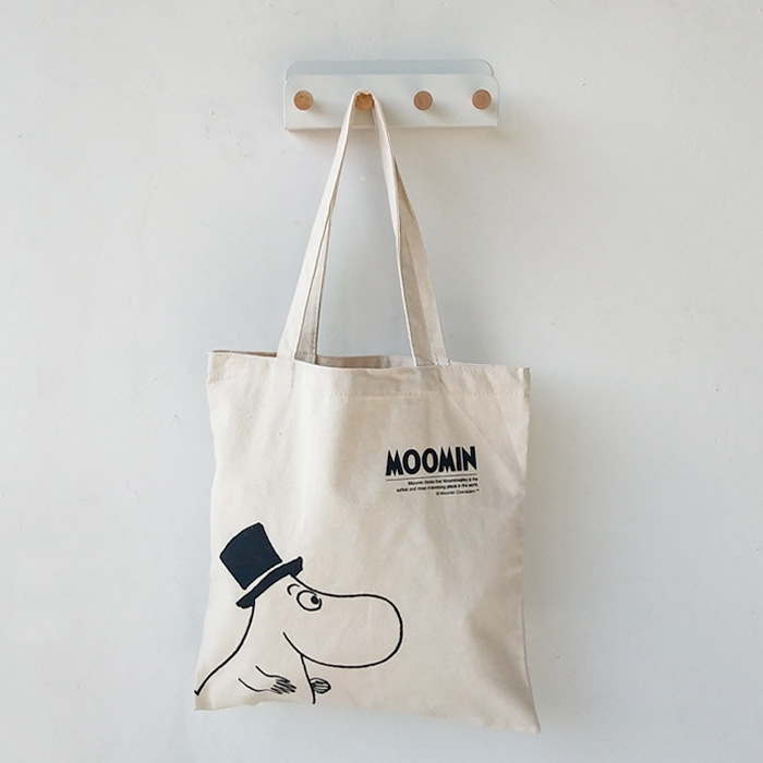 Hohxil 嚕嚕米 大容量 帆布袋 手提袋  新款環保袋 可愛 姆明一族 Moomin 卡通河馬 帆布包
