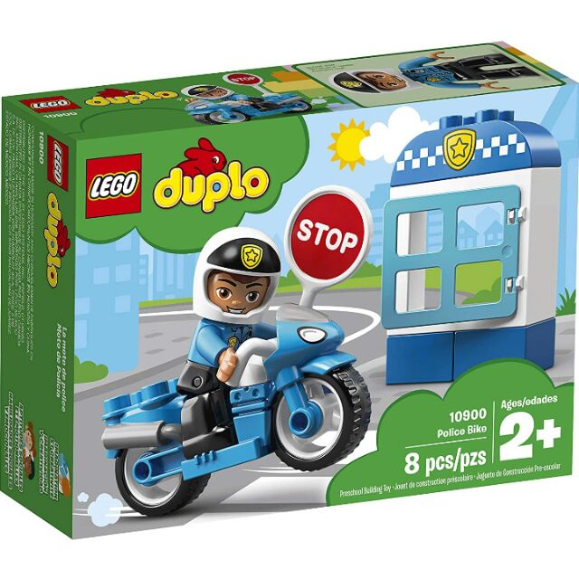 樂高 LEGO DUPLO 10900 警察摩托車 得寶系列