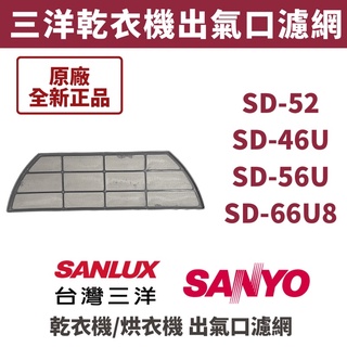 SANLUX台灣三洋 SANYO 出氣口濾網 烘衣機/乾衣機