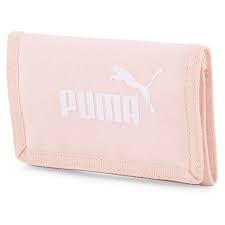 PUMA尼龍錢包 (07561779粉紅色) Puma Phase 魔鬼氈皮夾 三折式 運動錢包 正品公司貨