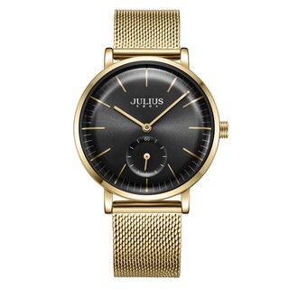 JULIUS聚利時 青春進行曲簡約米蘭錶帶手錶 (34mm/二色)