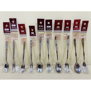 水果叉 咖啡匙 不鏽鋼叉子 湯匙 王樣不銹鋼湯匙 甜點叉 甜點匙 小匙ㄧ入 高階不鏽鋼