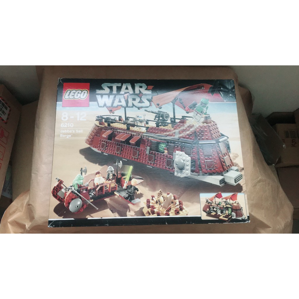 樂高 Lego 6210 Star Wars 賈霸飛船(星戰/賈霸/韓索羅/路克/奴隸裝莉亞公主/波巴費特)(限郵寄)