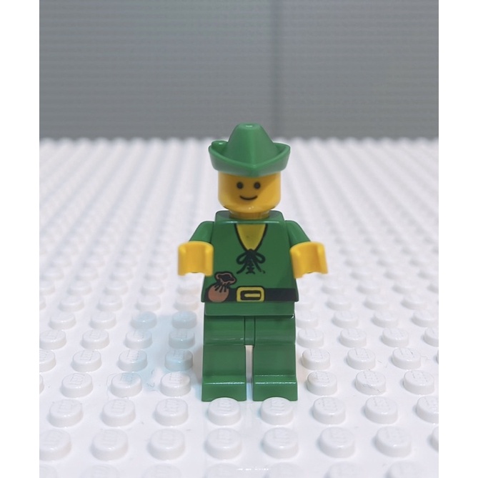 LEGO樂高 城堡系列 絕版 二手 6077 鹿族 羅賓漢 森林軍 盜賊 人偶