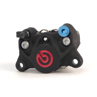 BREMBO 對二 大螃蟹 黑底紅字 黑紅 對2 螃蟹 卡鉗 後碟