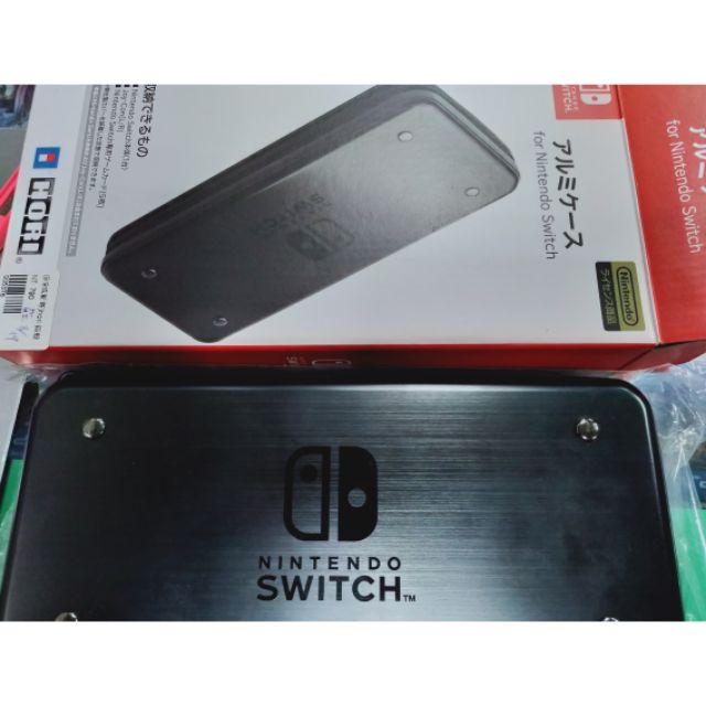 二手 HORI NSW-074 NS switch 鋁製收納包 鋁質主機收納包 鋁殼包